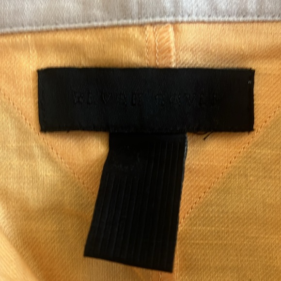 Blvck Scvle Orange Polo Linen Blend Shirt Size L - Picture 9 of 12